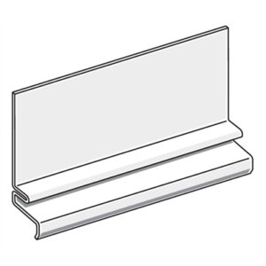 James Hardie 306111 Fine Texture 9mm Aluminium Base Trim Connector 12 Pack