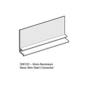 James Hardie 306193 Aluminium Base Slim Start Connector PK10